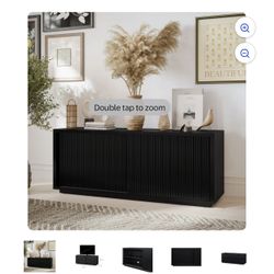 Drew Barrymore Fluted Tv Stand 70”