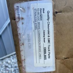 Brand New Stainless Steel Conversion Brake Lines