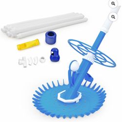 Upgraded Automatic Pool Cleaner Swimming Pool Vacuum Sweeper with10 Extension Hose