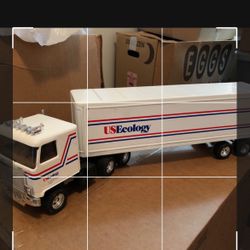 Truck Tractor Trailer Metal