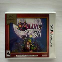 Legend of Zelda Majora's Mask 3D Nintendo 3DS Nintendo Selects New Sealed
