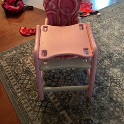 High Chair Or Chair & Desk