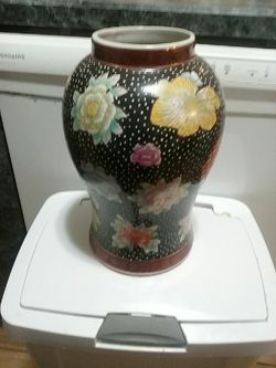 Asian floor decorative flower vase
