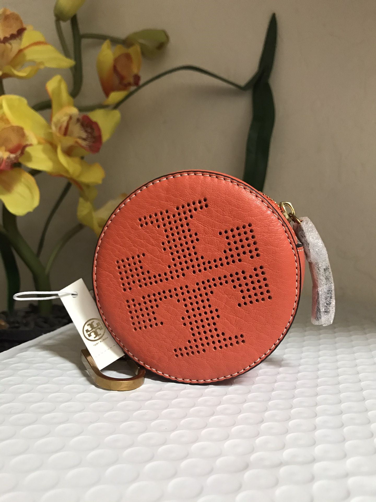 Tory Burch -Keychain Coin Purse Wallet