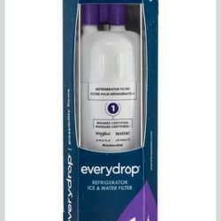 everydrop by Whirlpool Ice and Water Refrigerator Filter 1, EDR1RXD1, single package, purple. New$30 Pick Up 