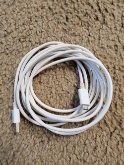 10ft micro USB charging cord
