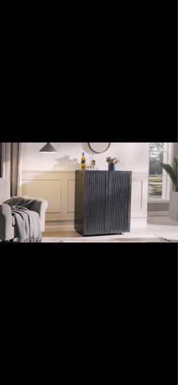 NEW & Unopened Bar Cabinet  Yessine 31.5''  BLACK