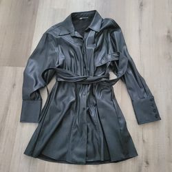 Zara Faux Black Dress