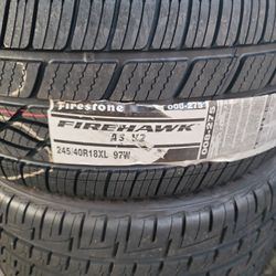 Firestone Firehawk 245 40 18 Tires