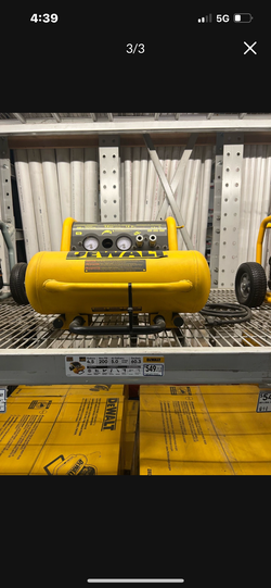 Dewalt compressor