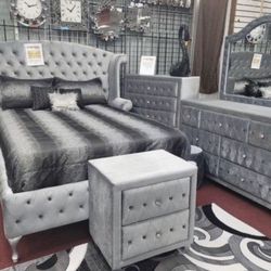 New Bedroom Set In Box 