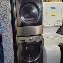 Kenmore Elite Front Load Washer And Stackable Gas Dryer Set