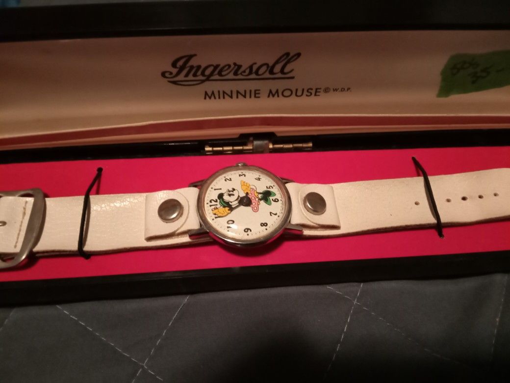 Antique Minnie Mouse Watch