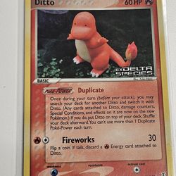 Ditto/Charmander (Delta Species) Reverse Holo 