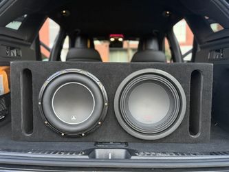 JL Audio 10w6 and Alpine type r 10 with ported enclosure