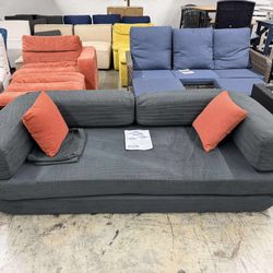 Folding mattress couch,TEDDY Sofa(Grey)