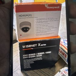 Honeywell Hd4uhx And Wisenet Cameras