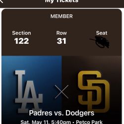Padres Vs Dodgers Saturday Game