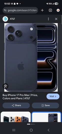 I phone 17 pro max