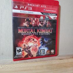 PS3 Mortal Kombat 