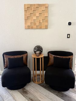 Accent chairs set of 2