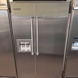 Viking 48” Stainless Steel Built In Refrigerator 
