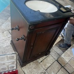24” Bathroom Vanity With Sink 