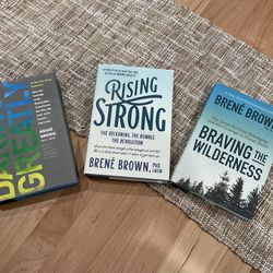 Brene Brown Hardback Book Bundle All Three For $8