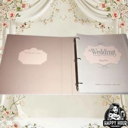 Wedding Planner Organizer Notebook 1 Thing Written In It Pretty Much New
