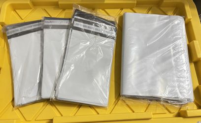 3 Packs of Poly Bags 6 x 9 and 12 x 15.5
