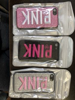 Iphone 8 and 8 plus love pink cases