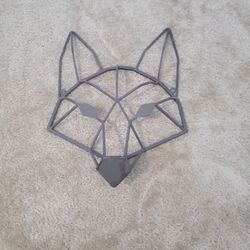 3d Fox Wall Decor