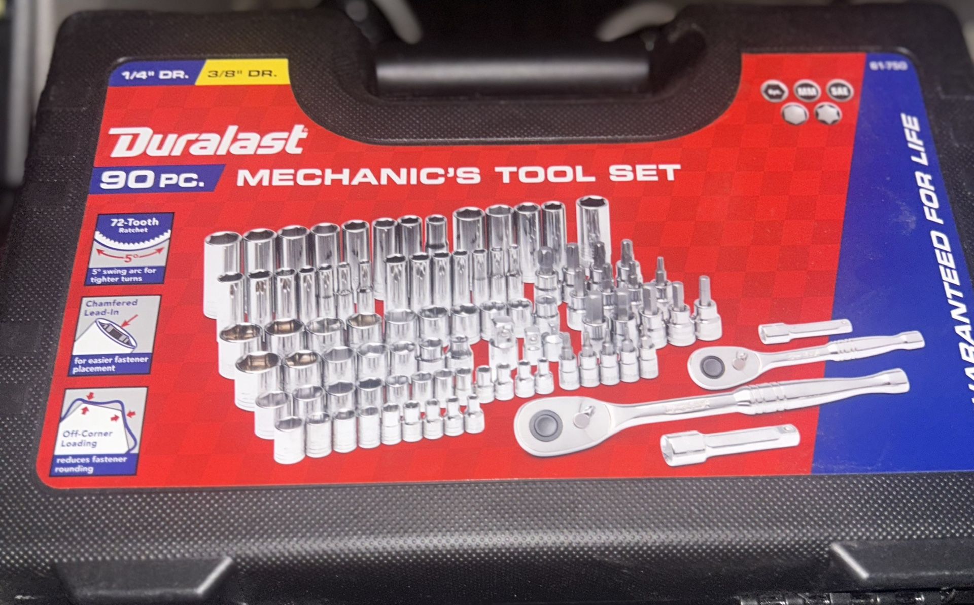 Duralast 90 Piece Tool Set