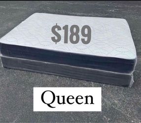 New Queen Size Mattress and Box
