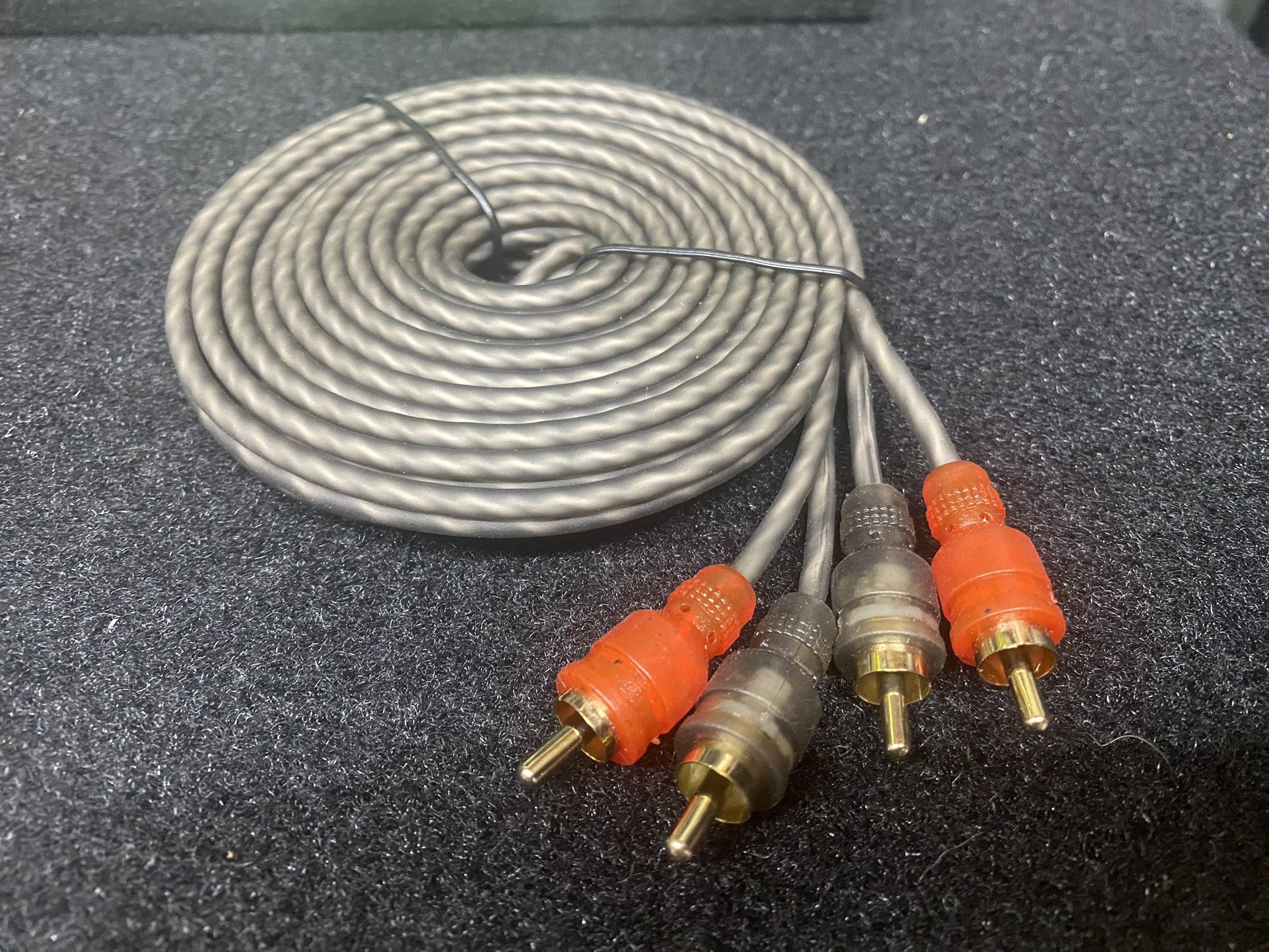 New 16F RCA Twisted Ofc Audio Cable $10 Each