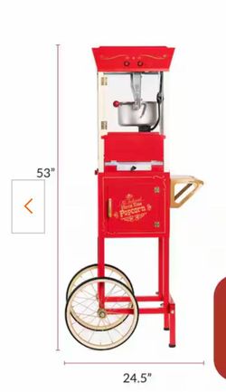 Old fashioned movie time popcorn