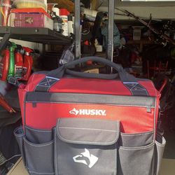 Husky Big Tool Bag With Wheels