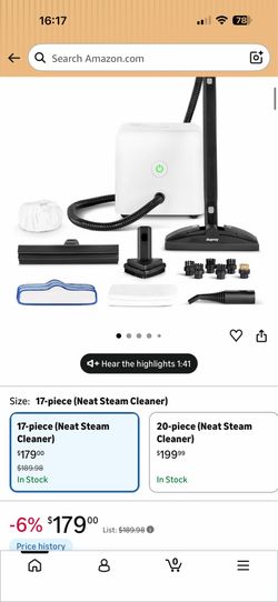 BRAND NEW DUPRAY STEAM CLEANER