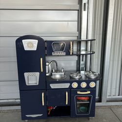 Kids Kitchen W/ Toy Food