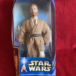 STAR WARS Attack Of The Clones OBI-WAN KENOBI FULLY POSEABLE ACTION FIGURE 2002  ‼️ See MORE Collection Here ....