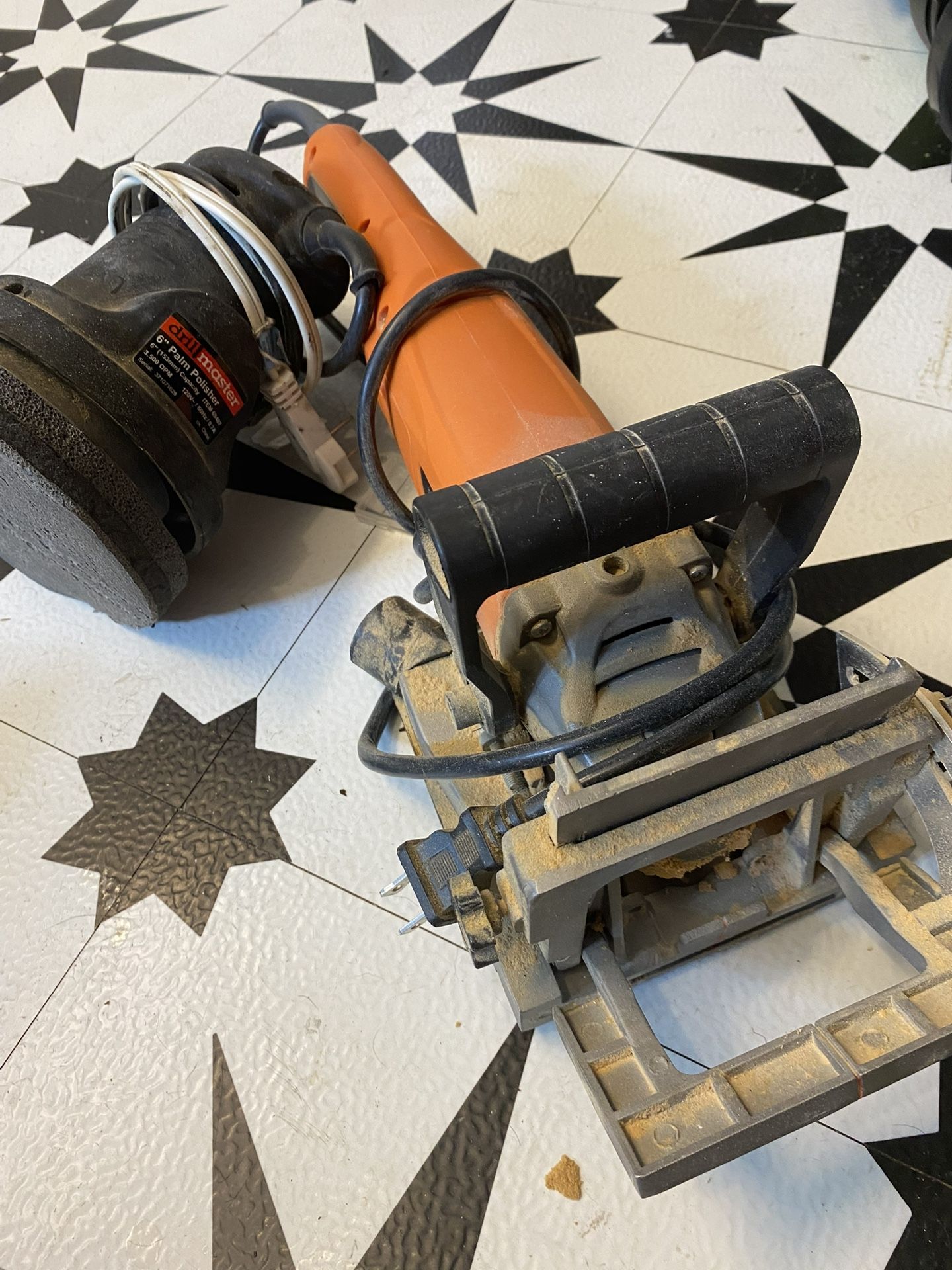 Biscuit Joiner And Orbital Sander