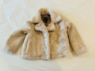 Gap girls fur coat / jacket size 4 or size 5