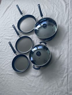 Nonstick Cookware Set with Lids