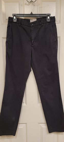 Everlane Mens Chino Pants Cotton Slim Leg Gray 30 X 30