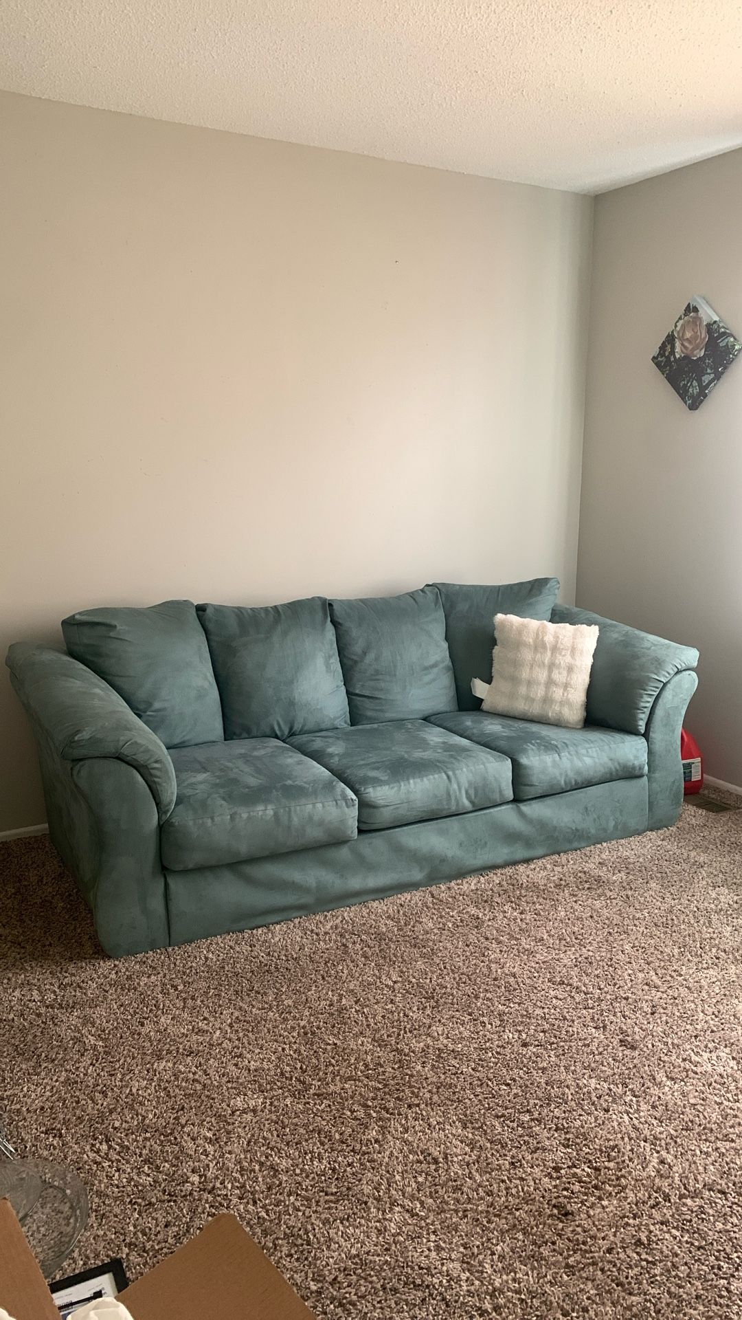 Teal Couch