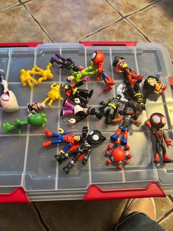 Superhero mini figures