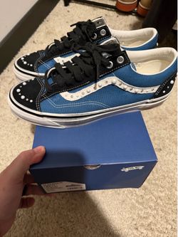 Vans LX Old Skool 36 Pearlized Pack Black Navy Sz 9.5