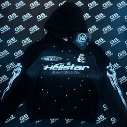 Hellstar hoodie size M