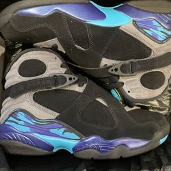 Nike Air Jordan 8 Retro Aqua sz 7.5 New DS