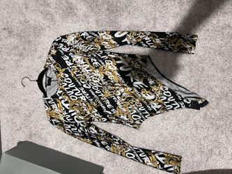 Versace Bodysuit And Leggings Set